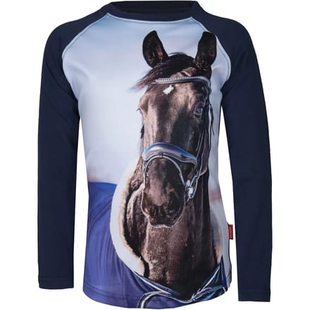 Kinder-T-shirt met lange mouwen Red Horse Pixel FW22