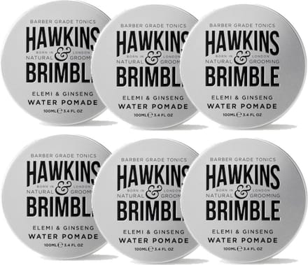 HAWKINS & BRIMBLE - Water Pomade - 6 Pak - Voordeelverpakking