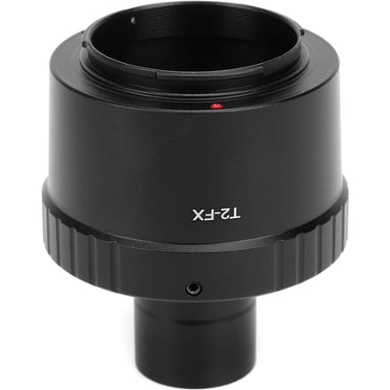 Telescoop 0.965in T-mount Adapter en Lensadapterring voor Fujifilm FX-mount Camera gray