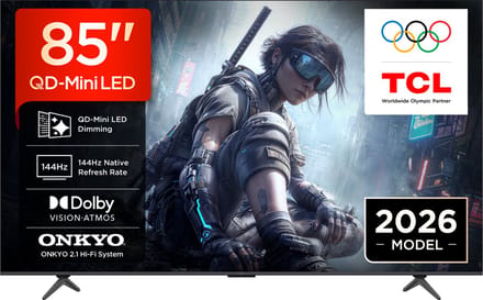 TCL 85T8D - 85 inch - 4K QD-MiniLED - 2026 - Smart TV