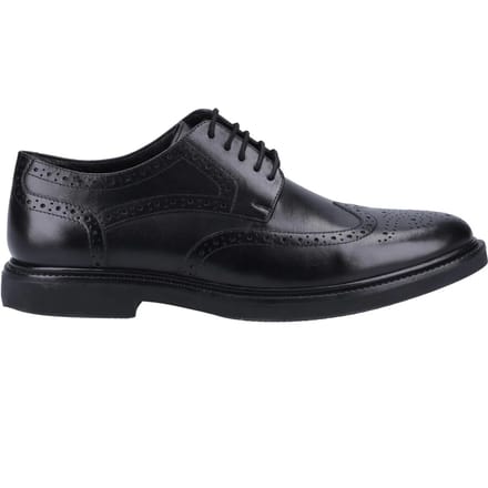 Hush Puppies Heren Kingston Leren Brogues (Zwart)