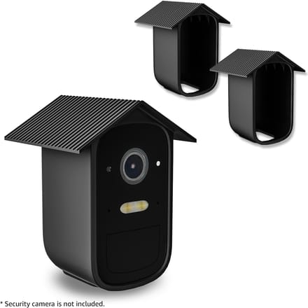 Siliconen beschermhoezen voor eufyCam-serie Anti-krascamera Beschermhoes voor veiligheid 2C zwart