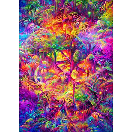 Jungle Tapestry Puzzel 1000 Stukjes