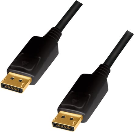 Logilink Displayport Kabel 1 2 M M 1M Voor Computermonitor 4K Uhd-Scherm