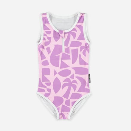 BEACH COMBER VIOLET - 92/98 - Badpak UV50+ bescherming