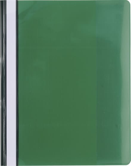 Exacompta 10x Snelhechtmap PVC Premium kwaliteit - A4 - Groen - 439915B