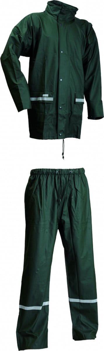 Donker groen regenpak van Lyngsøe Rainwear 4XL