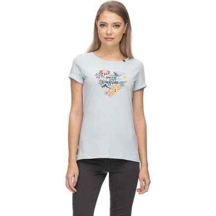 T-shirt dames Ragwear Fllorah Print