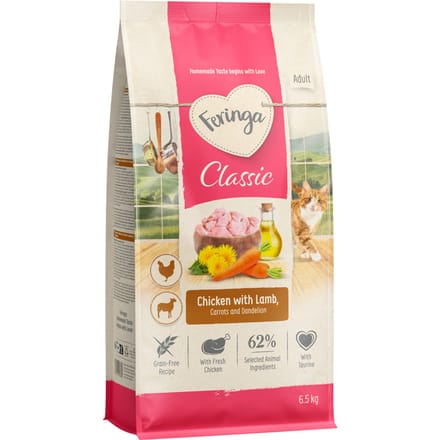 Feringa Adult Duo Kip met Lam - Nieuw Recept 6,5 kg