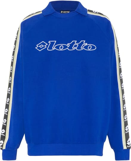 Lotto herensweatshirt 1325016 Trainingspullover Loose Fit Blauw