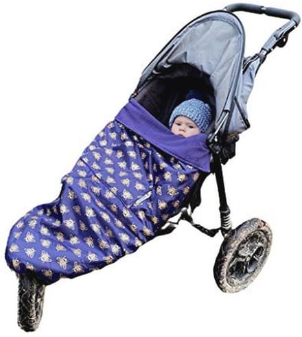 Waterdichte multi-use voetenzak voor kinderwagens en dragers - Geschikt voor baby's van 0-4 jaar