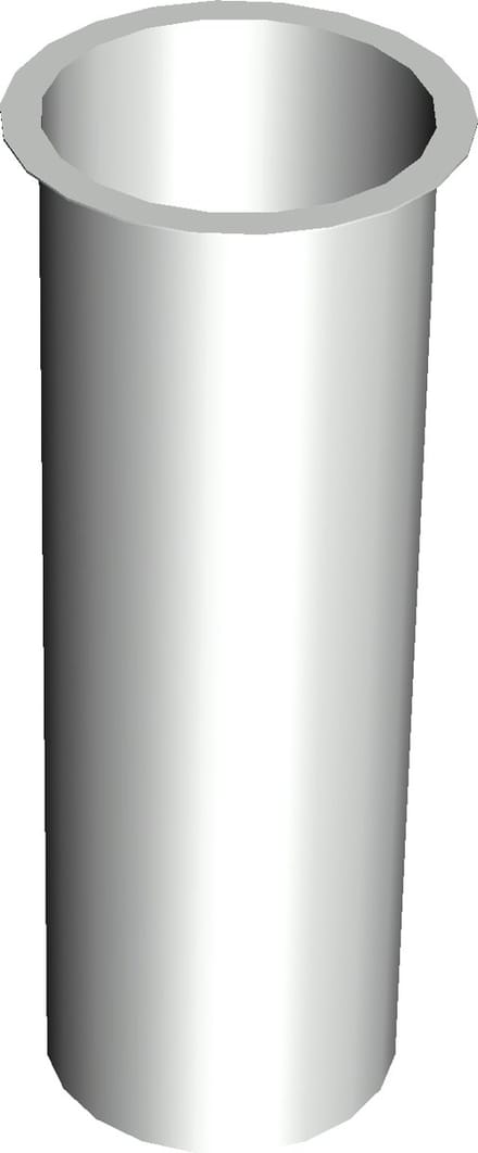 Tapeind Bakgoot | Ø100 mm | 30 Cm