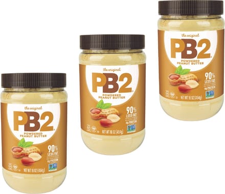 PB2 | Powdered Peanutbutter | Original | 454g | 3 Stuks | 3 x 454g