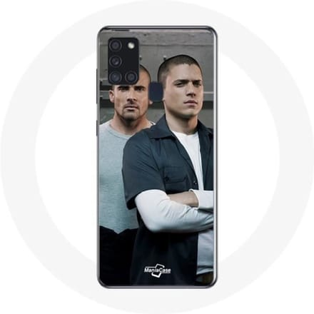 Samsung Galaxy A21S hoesje Prison Break Michael en Lincoln