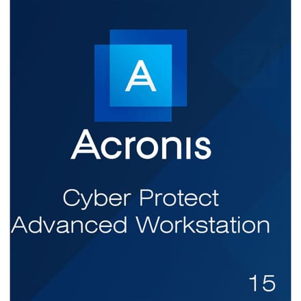 Acronis Cyber Backup Advanced Workstation Corporate 1 Jaar Nieuwe Aankoop