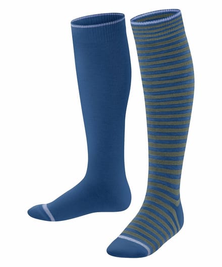 Esprit Kniekousen Easy Stripe 2-Pack