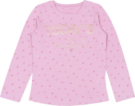 Roze shirt met sterren