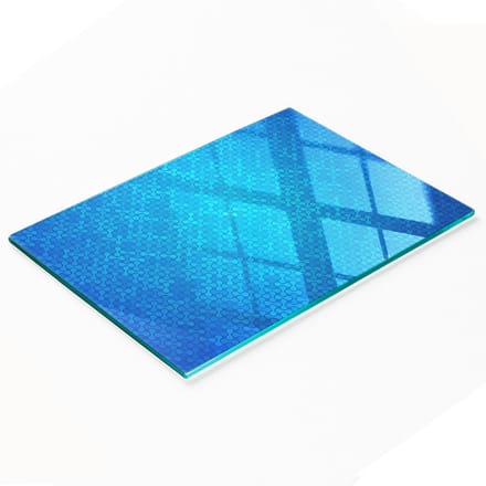 Multifunctionele decoratieve snijplank voor de keuken, gehard abstract 80x52 cm