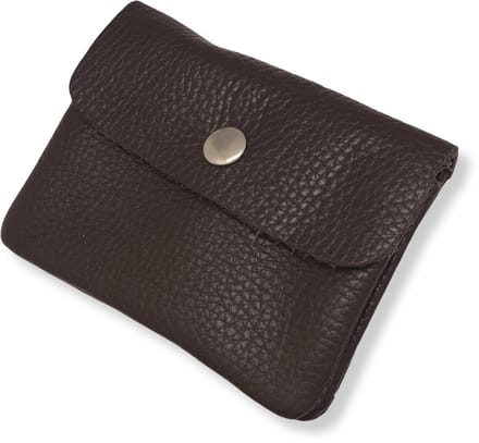 Bijoutheek Portemonnee Leer Italiaans Choco