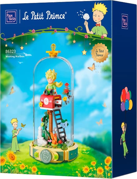 Pantasy, 3D Bouwblokjes, Le Petit Prince, Eternity Serie, Wishing Mailbox, 86323, 9,9x10,6x19,7cm