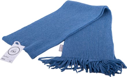 P&T Sjaal Kinderen Mélé - Gebreid - Jeans - 140 x 16cm