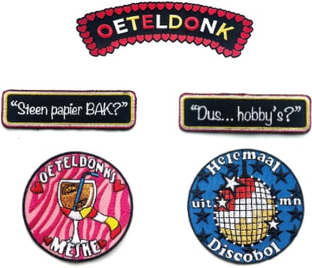 Oeteldonk emblemen - starters pakket vrouw