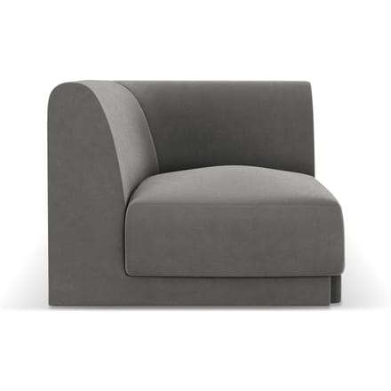 Modulair hoekelement Miley velvet | Micadoni Limited Edition