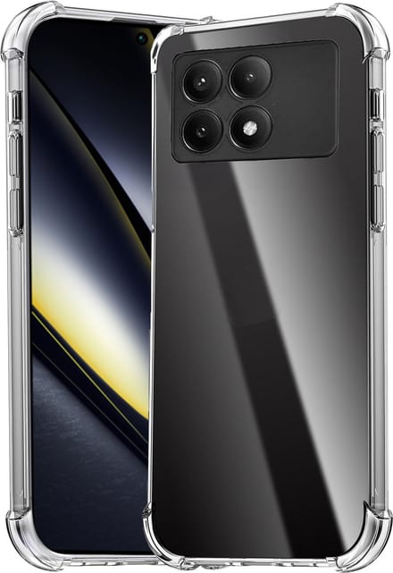 Hoesje geschikt voor Poco F6 Pro - Shockproof Transparant Back Cover Case