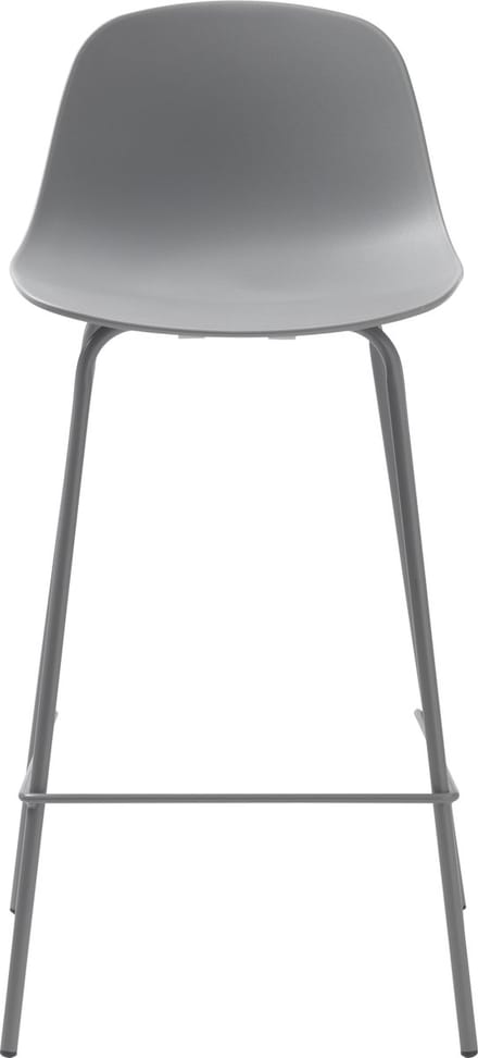 Barstoel Whitby - Grijs - barstoelen set van 2