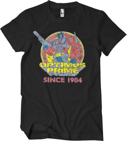 Transformers Optimus Prime - Since 1984 T-Shirt Black-XL