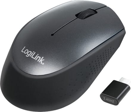 LogiLink Maus optisch 3D USB-C 3 Tasten 3200 dpi 2 - Muis - Optisch - 3 knoppen - Grijs