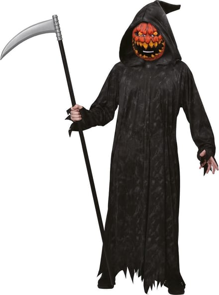 Child Costume Pumpkin Reaper Age 11