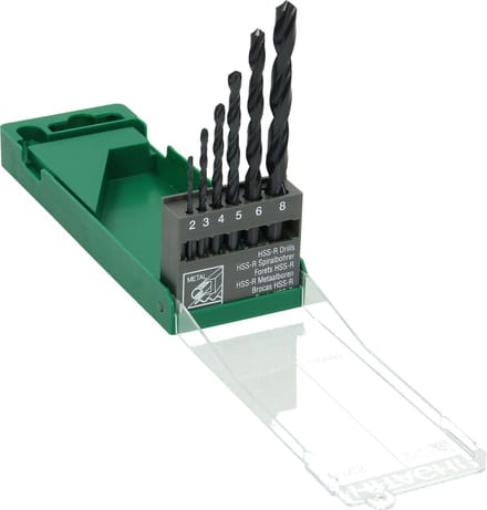Hikoki Borenset cassette 6-delig hss-r din338