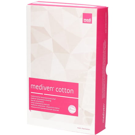 Mediven Cotton Ccl2 Ag/nob-w O.t. Caramel M3 1paar 1 Kousen