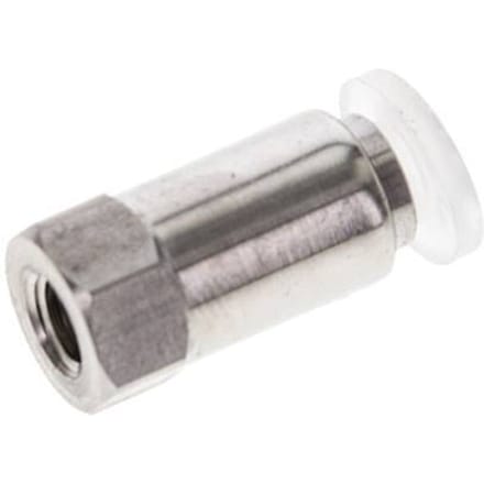 4mm x M 5 RVS/PA Insteekfitting Binnendraad EPDM/PTFE - F27AZ