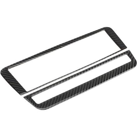 Cache-panneau de commande de climatisation en fibre de carbone pour Mercedes Benz a B GLA CLA(Pur) gray