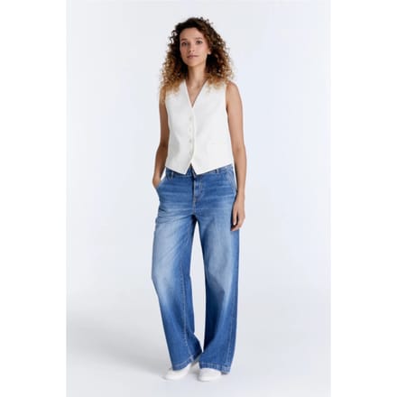 COJ - Maxine - Wide Leg Jeans - Light Blue