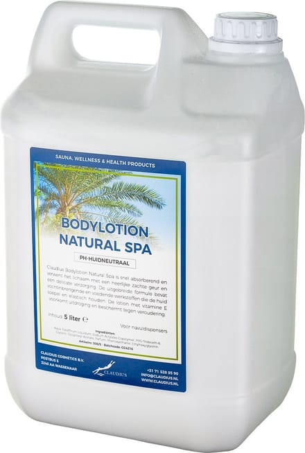 Bodylotion Natural Spa 5 Liter - navulling
