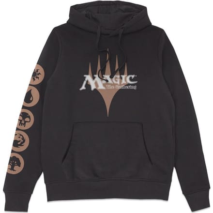 Magic: The Gathering Planeswalker Logo Sepia Hoodie - Black - S