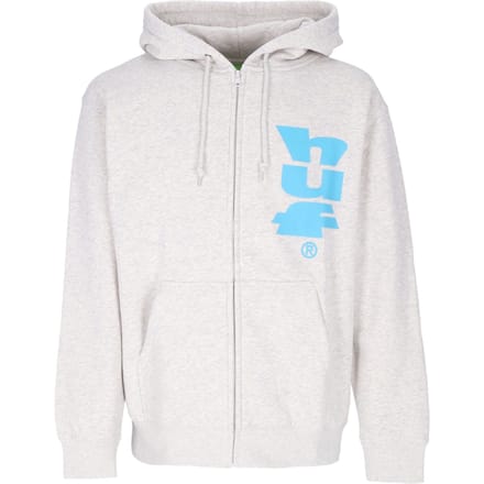 Megablast Herenhoodie met rits en volledige ritssluiting Athletic Heather
