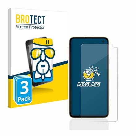 Screenprotector 3 Stuks voor Samsung Galaxy S10e Beschermglas transparant