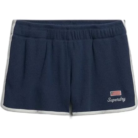 Superdry - Athletic Essentials retroshort met wafeltextuur - Dames - Korte broeken