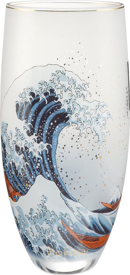 Goebel - Katsushika Hokusai | Vaas De Golf 30 | Artis Orbis - glas - 30cm