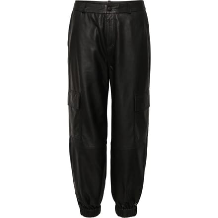 Leren cargo broek voor dames KAFFE Malene