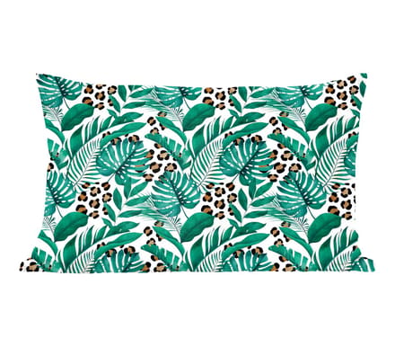 Sierkussens - Kussentjes Woonkamer - 60x40 cm - Bladeren - Tropisch - Jungle