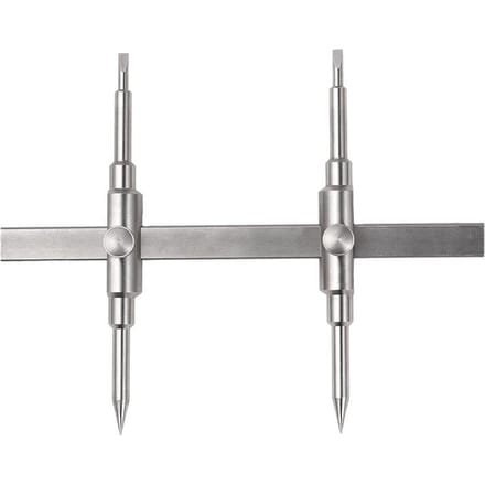 Reparatiegereedschap Cameragereedschap Afneembaar Boter-kaas-en-eierengereedschap voor cameralens Lensreparatieset met dubbele punt en 4 zilver