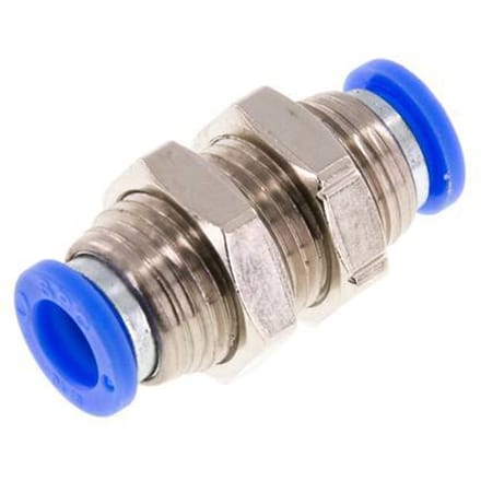 5/16'' Messing/PBT Insteekfitting Schotdoorvoer NBR [2 Stuks]