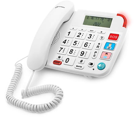 Geemarc Dallas 20 vaste telefoon – grote toetsen – +25 dB versterking