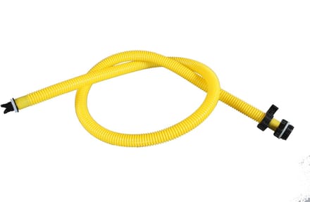 HIBO Rubberboot Voetpomp Slang Geel