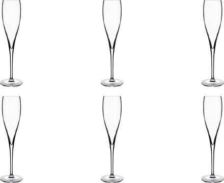 Luigi Bormioli Vinoteque Champagneglas 17,5 cl - 6 stuks